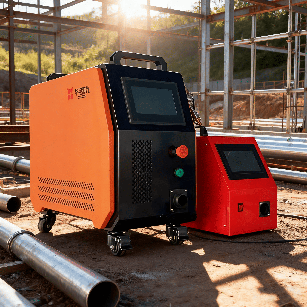 800W 1200W Ergonomisk luftkylning Handhållen svetsmaskin